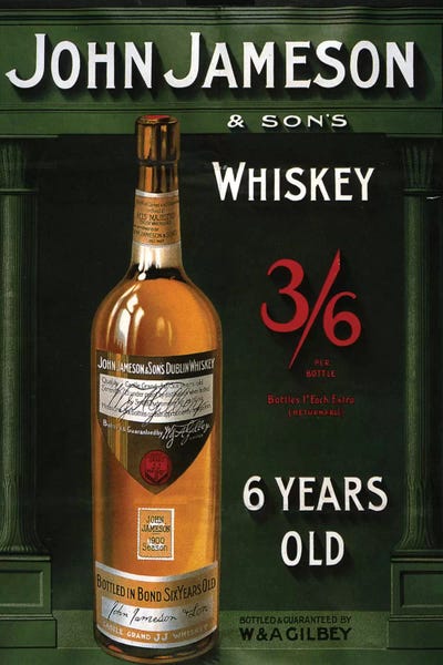 Long John Whisky Vintage Alcohol poster reproduction.